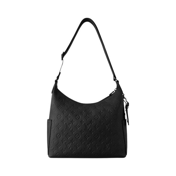 Louis Vuitton Hobo Cargo 'Black Monogram Shadow Calfskin Leather'