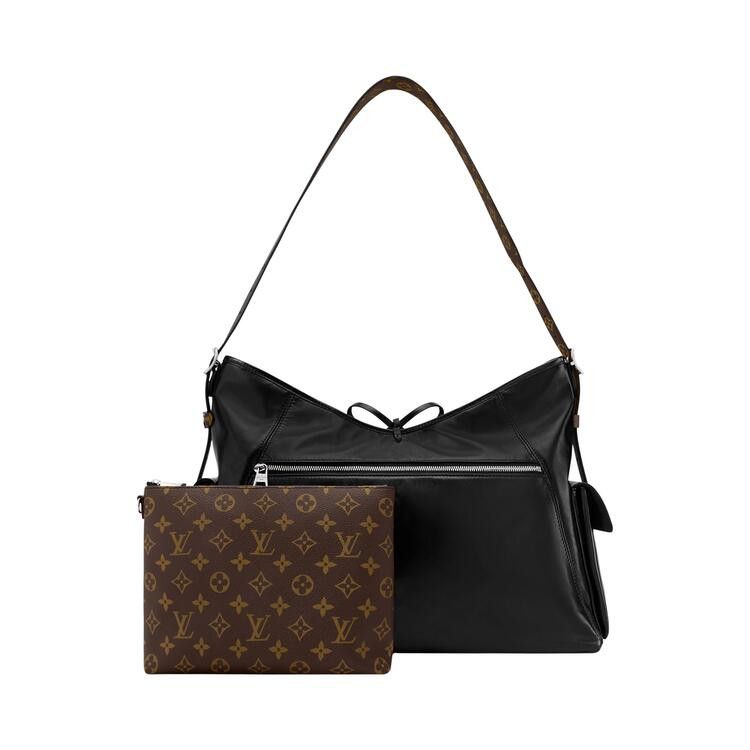Louis Vuitton Carryall Travel Bsg 'Black Calf Leather'
