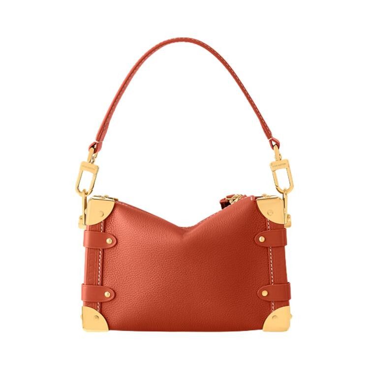 Louis Vuitton Side Trunk PM 'Cognac Brown Calf Leather'