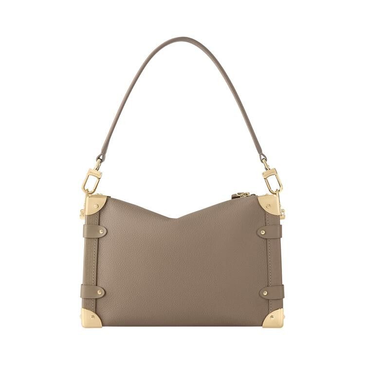 Louis Vuitton Side Trunk MM 'Taupe Calf Leather'