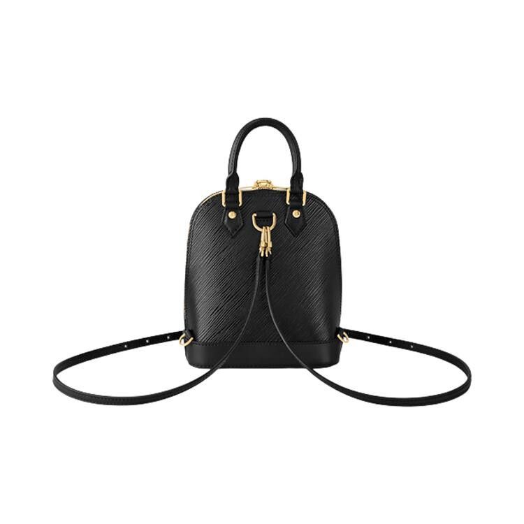 Louis Vuitton Alma Backpack 'Black Epi Leather'