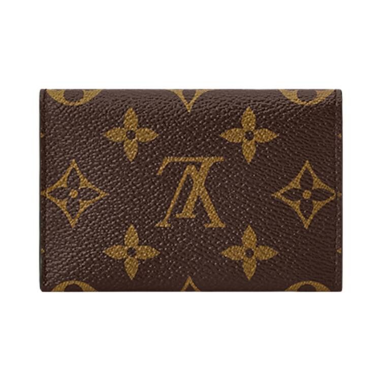 Louis Vuitton Slim Card Holder 'Brown Monogram Canvas'