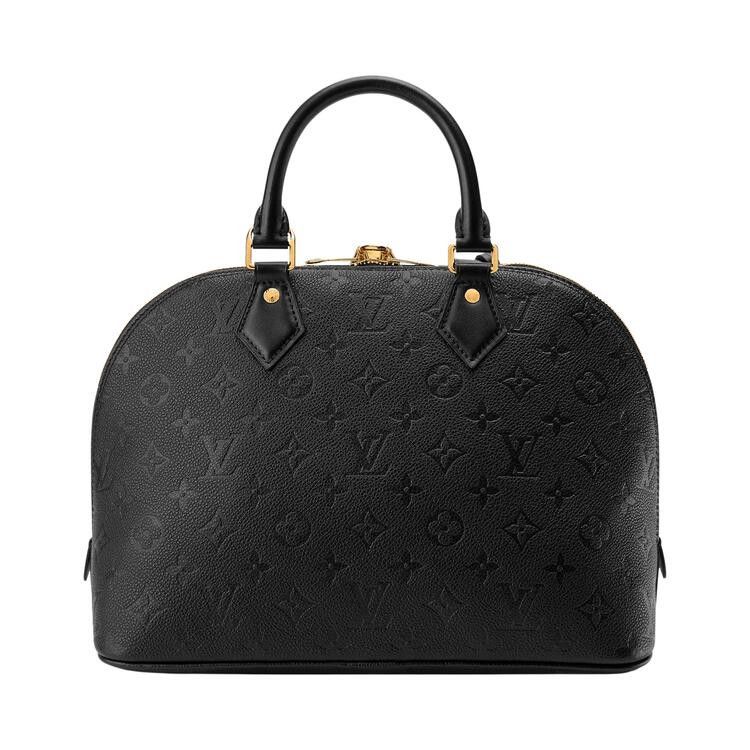 Louis Vuitton Alma PM 'Black Monogram Embossed Empreinte Cowhide Leather'