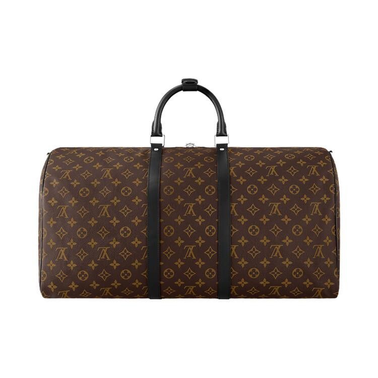 Louis Vuitton Keepall Bandoulière 55 'Brown Monogram Canvas'