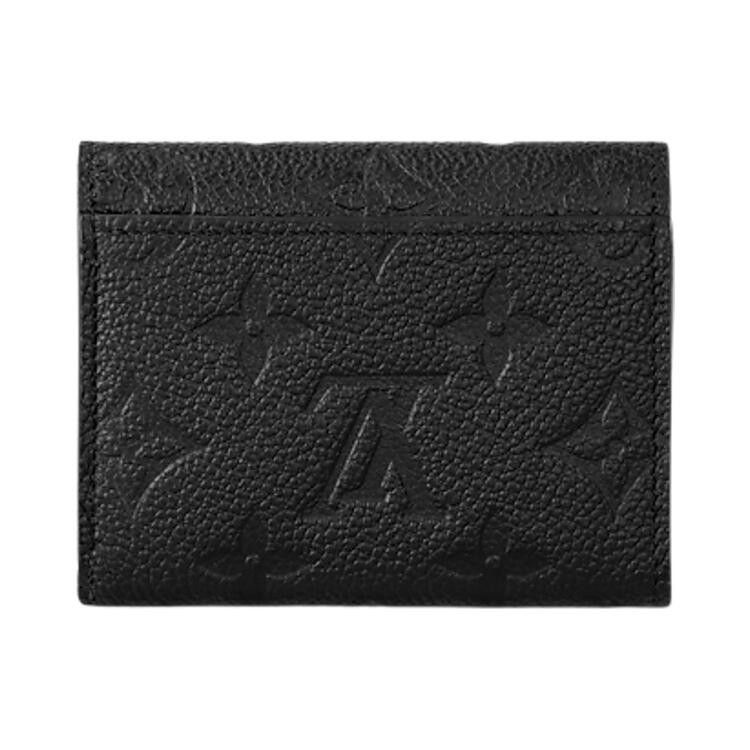 Louis Vuitton Zoé Wallet 'Black Monogram Embossed Empreinte Cowhide Leather'