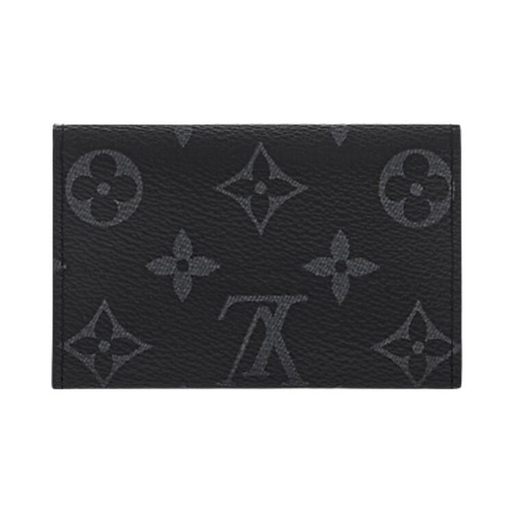 Louis Vuitton 6-Key Holder 'Black Monogram Eclipse Canvas'