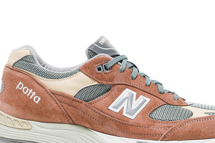 Patta x New Balance 991 Made in England 'Dusty Pink'
