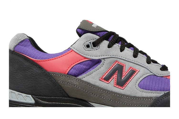 Palace x New Balance 991 Made in England 'Black Ultra Violet'