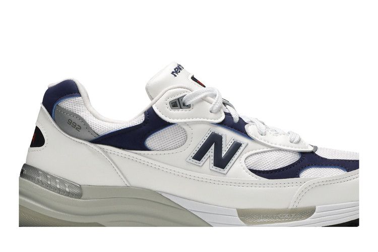 New Balance 992 Made in USA 'White Navy'
