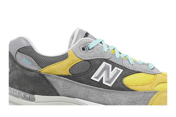 Amoeba Music x Nice Kicks x New Balance 992 Made in USA 'Peace Through Music - Grey'