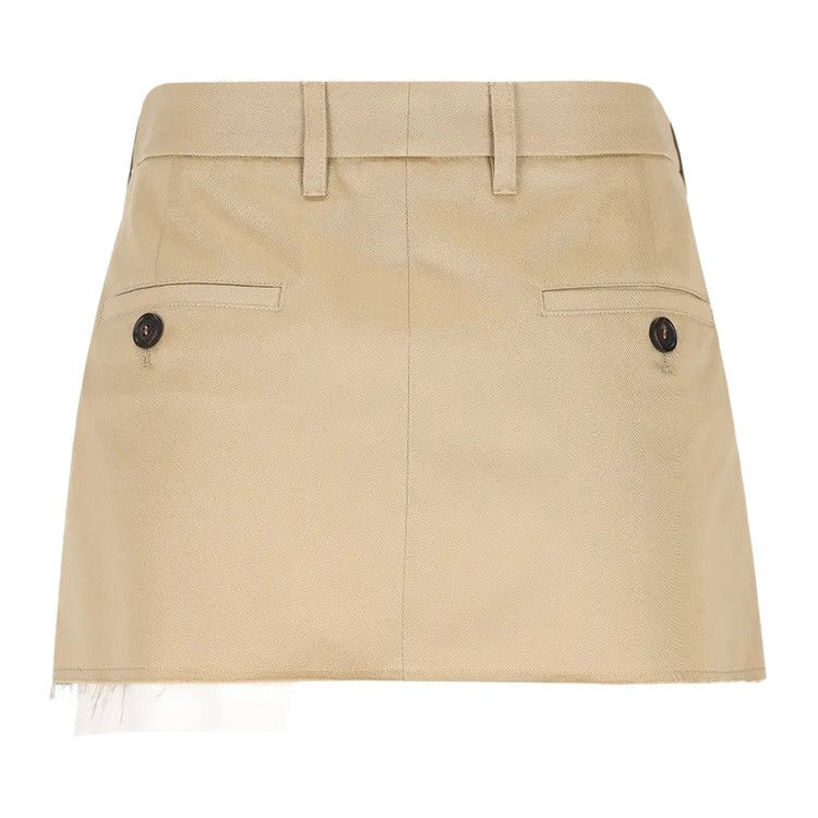 Miu Miu Chino Mini Skirt 'Cord'