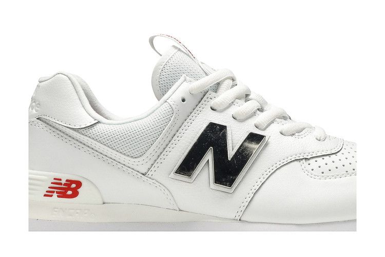 New Balance 574 'Metallic - White Neo Flame'