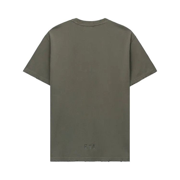 RtA Colin Oversized Short-Sleeve Tee 'Olive Cyber Sigilism'