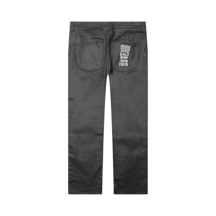 Ksubi Bronko Wax Wash Bootcut Jeans 'Black'