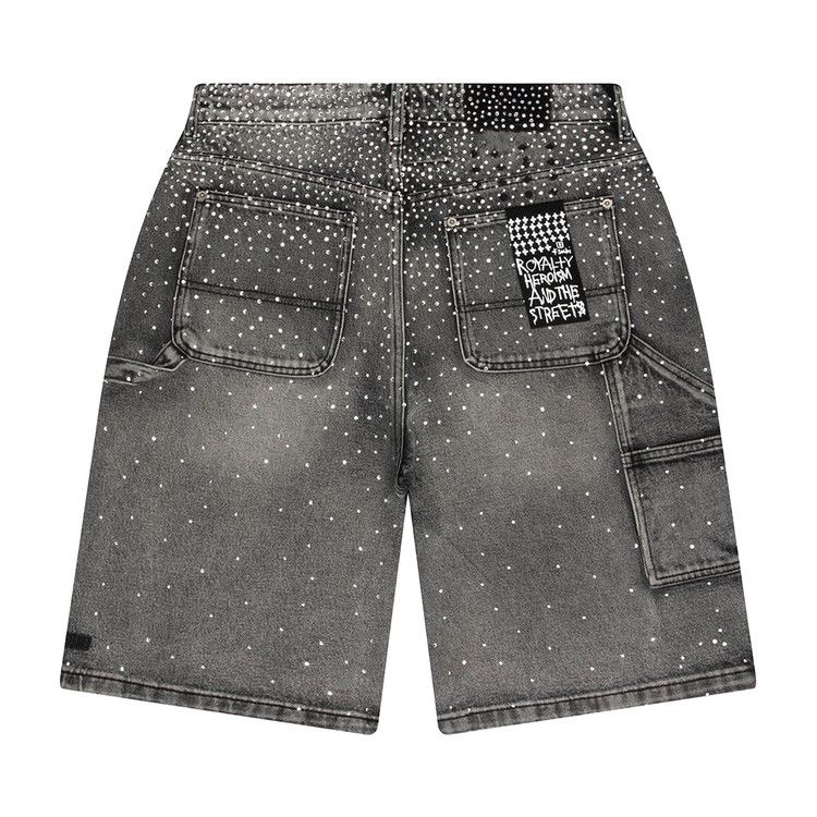 Ksubi Maxx Operator Short 'Konkrete Crystal Charcoal'