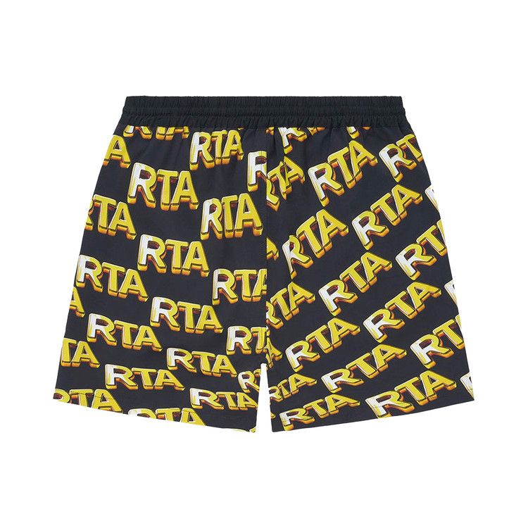 RtA Matt Swim Trunk 'Black Bullion'