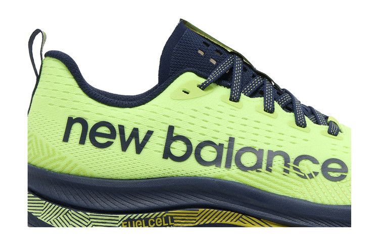 New Balance FuelCell SuperComp 'Bleached Lime Glow Navy'