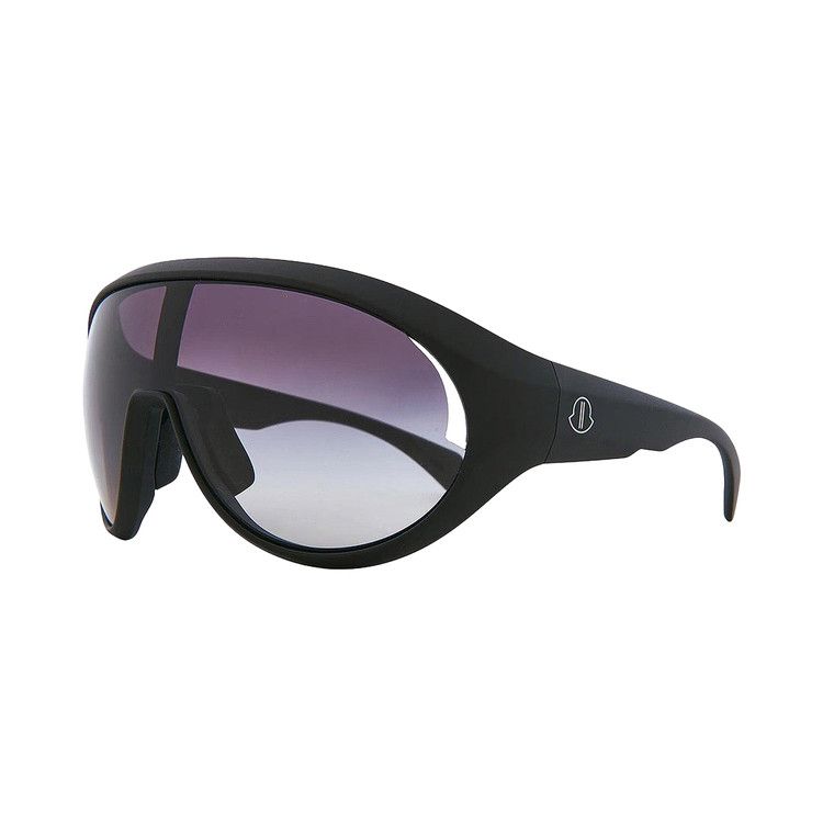 Rick Owens x Moncler Occhiali Da Sole Sunglasses 'Black Temple/Black Lens'