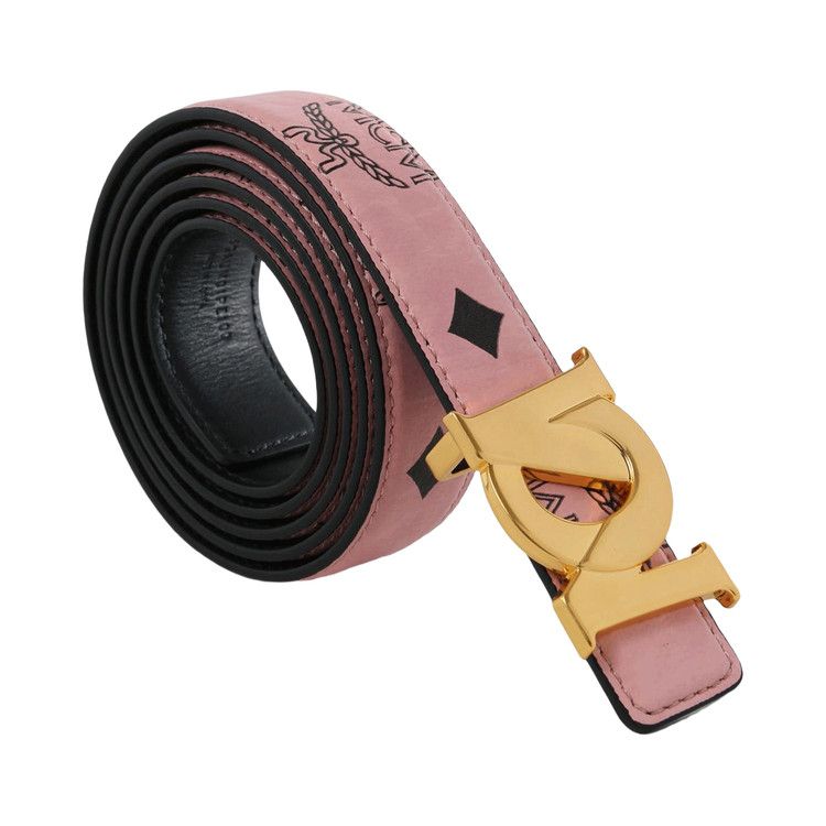 MCM M-Art Vi 24k Goldbrass Belt 'Soft Pink'