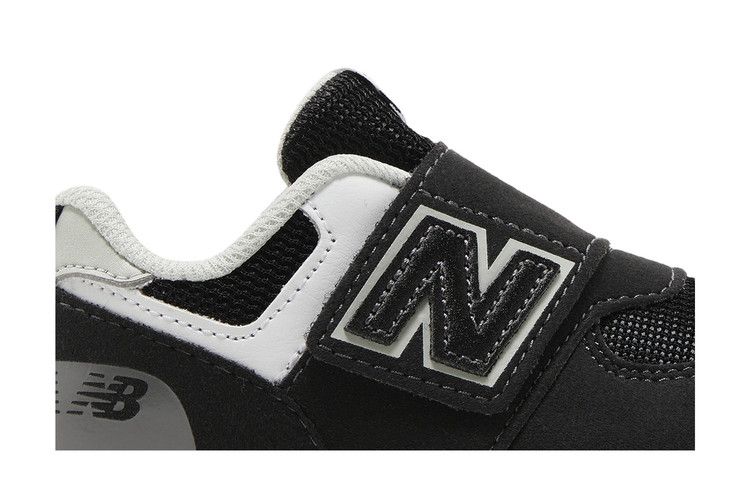 New Balance 574 New-B Hook & Loop Toddler Wide 'Black White'