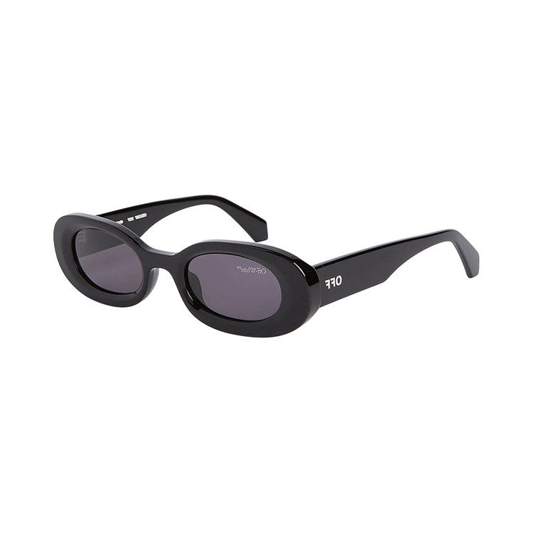 Off-White Oval Sunglasses 'Black'