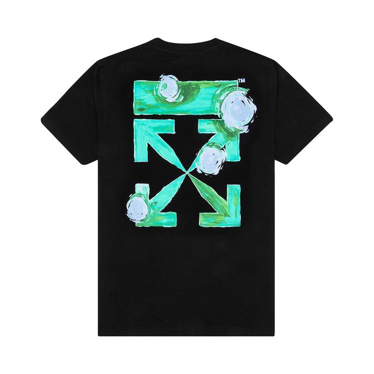 Off-White Tornado Arrow Slim Tee 'Black/Multicolor'