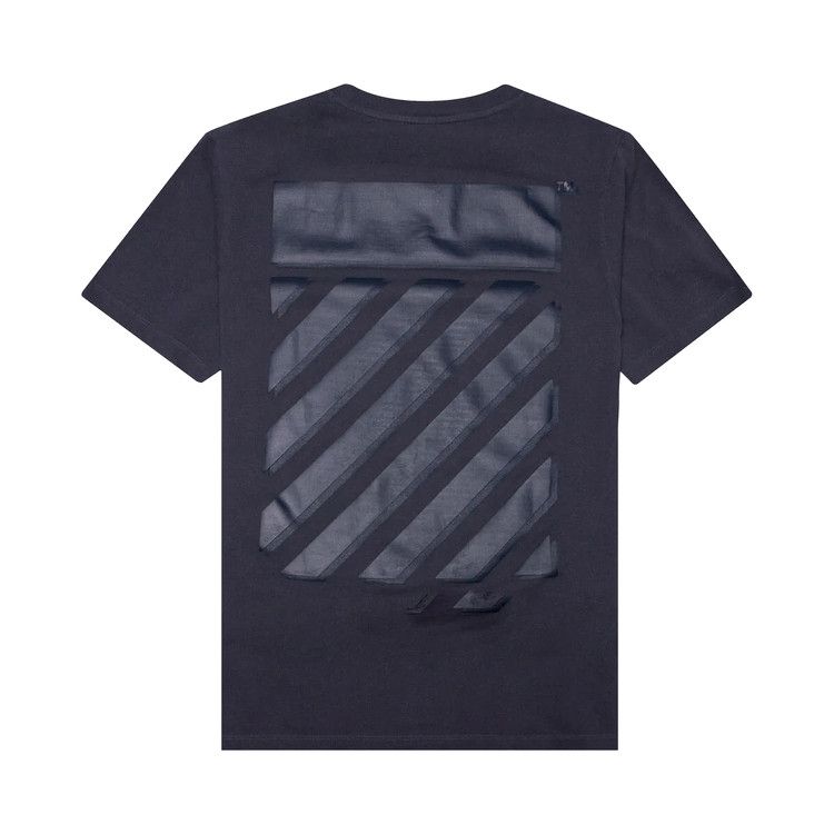 Off-White Diag Tab Slim Short-Sleeve Tee 'Outer Space'