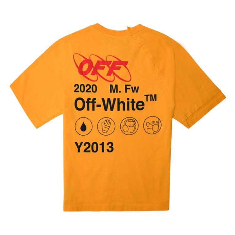 Off-White Industrial Y013 Short-Sleeve Recon Tee 'Yellow/Black'