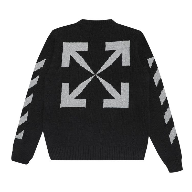 Off-White Arrow Crewneck Sweater 'Black/High Rise'