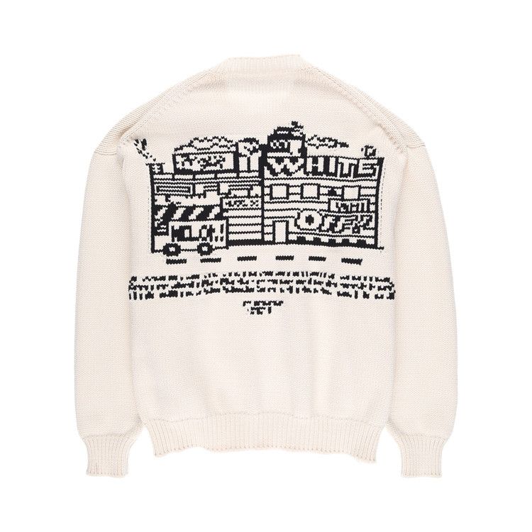 Off-White Graffiti Zine Crewneck 'Off White'