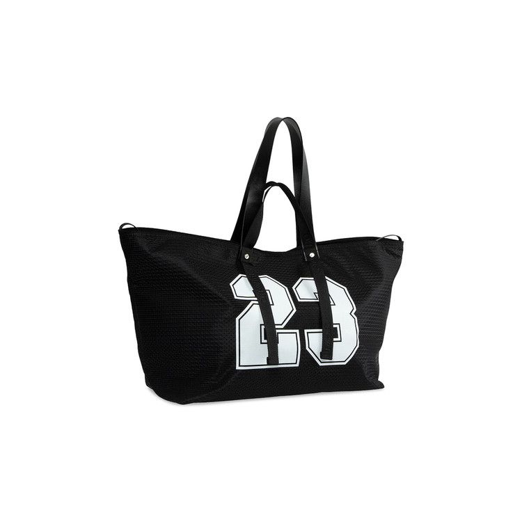 Off-White Day Off Mesh Baseball Tote Bag 'Black/White'