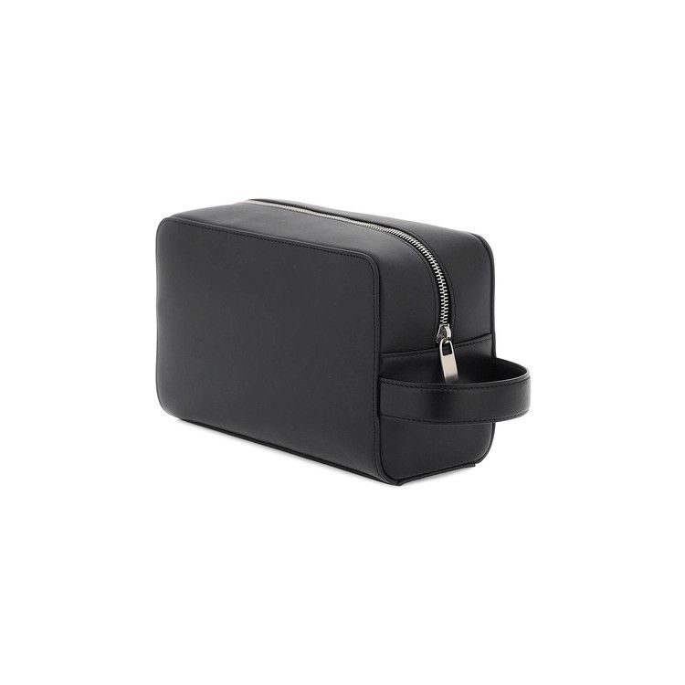 Off-White Quote Toiletry Pouch Bag 'Black/White'