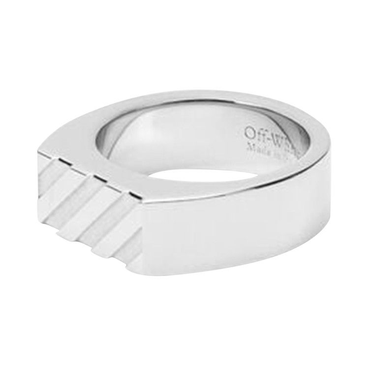 Off-White Diag Ring 'Silver'