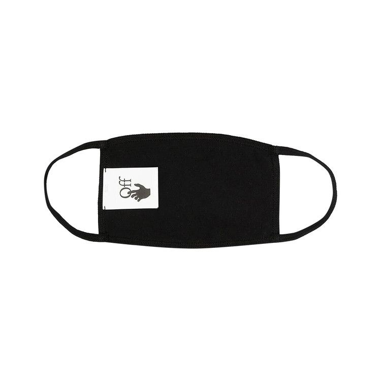 Off-White Diag Face Mask 'Black/White'