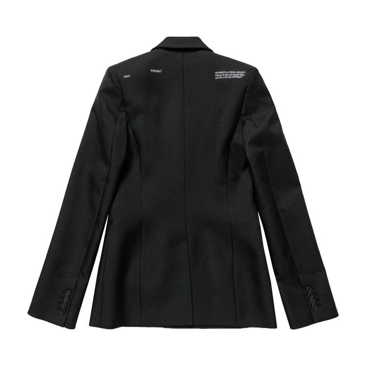 Off-White Corporate Tech Single Breasted Jacket 'White'