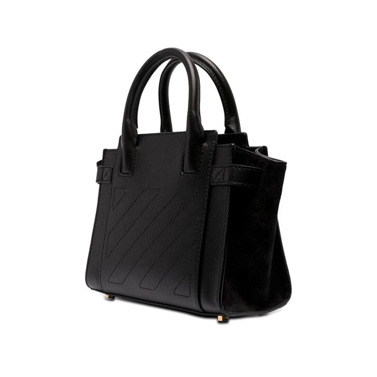 Off-White Small City Leather Tote Bag 'Black'
