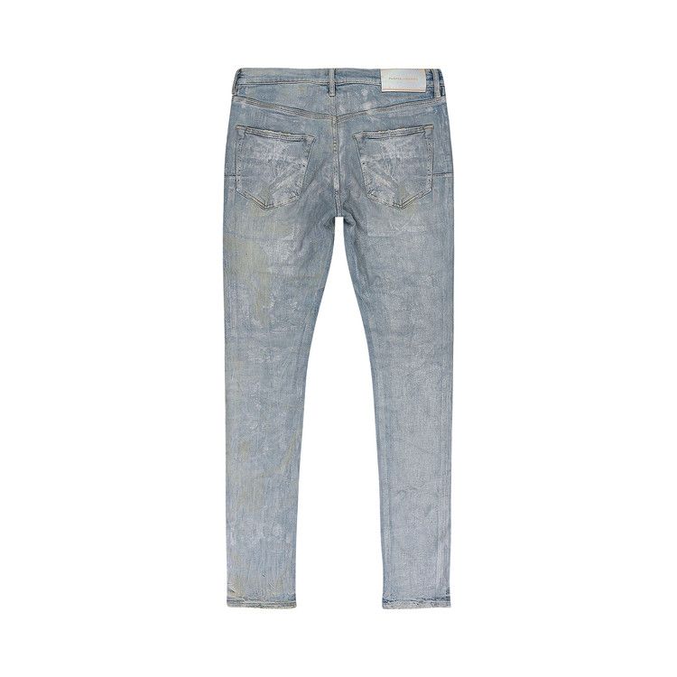 PURPLE BRAND Iridescent Pearl Skinny Jeans 'Indigo'
