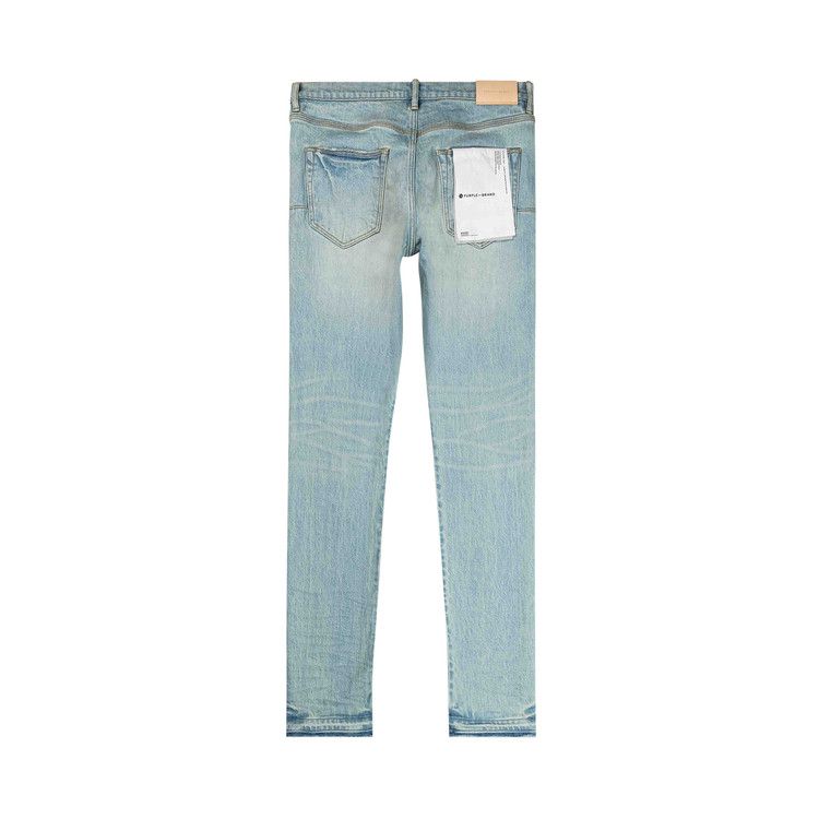 PURPLE BRAND Shadow Inseam Low Rise Slim Jeans 'Light Indigo'