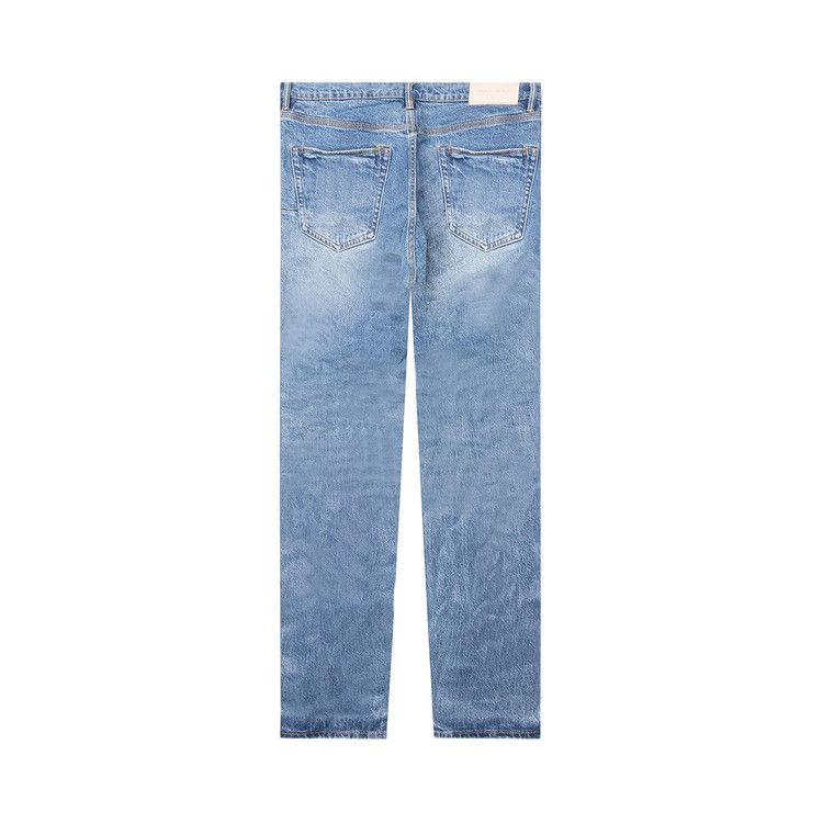 PURPLE BRAND Skinny Coated Jeans 'Light Indigo'