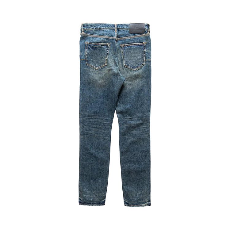 PURPLE BRAND P005 Stratos Vintage Knee Slit Jean 'Dark Indigo'