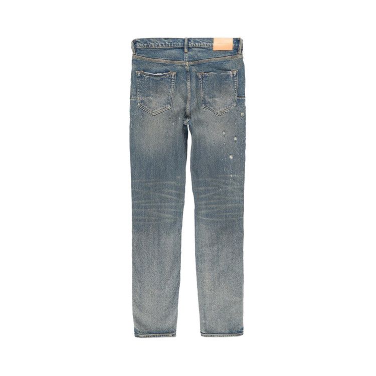 PURPLE BRAND P005 Straight 'Mid Indigo Vintage Laser'
