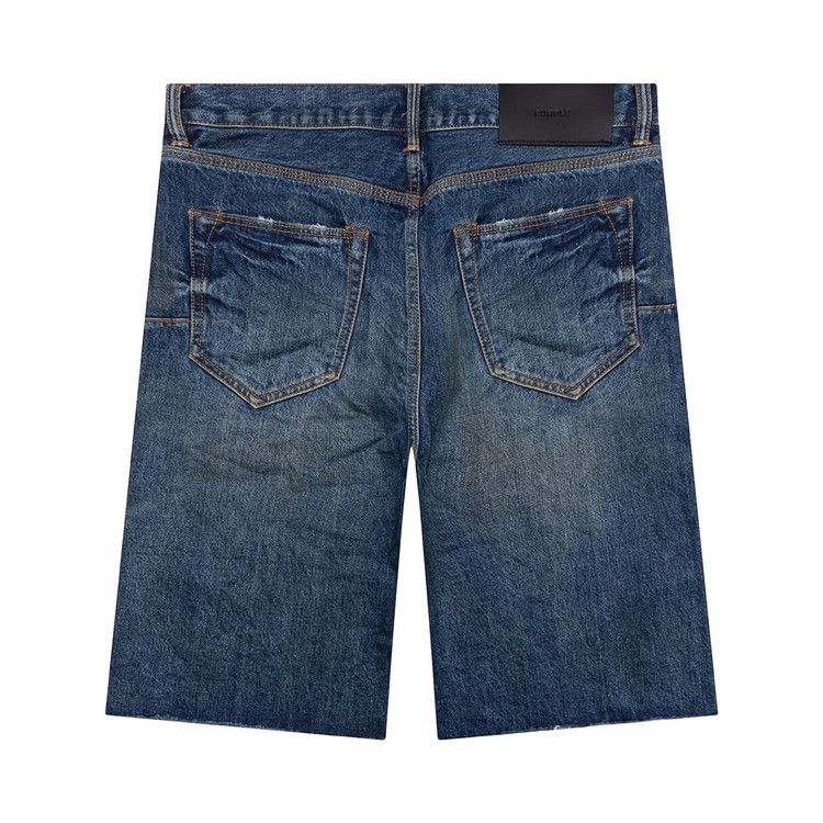 PURPLE BRAND Worn Vintage Shorts 'Mid Indigo'