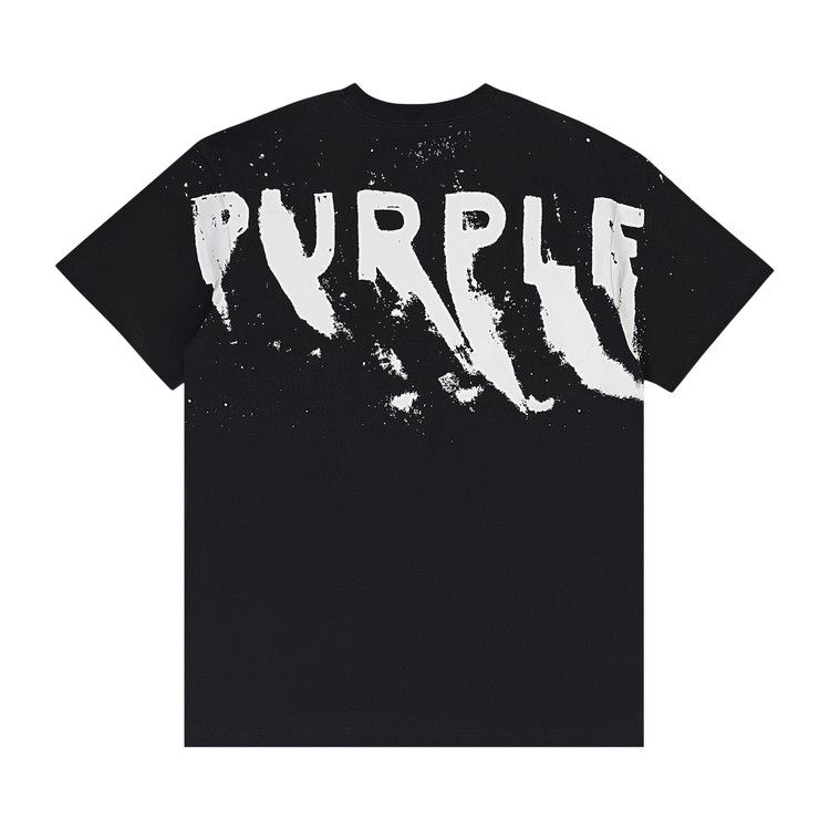 PURPLE BRAND Heavy Jersey Short-Sleeve Tee 'Black'