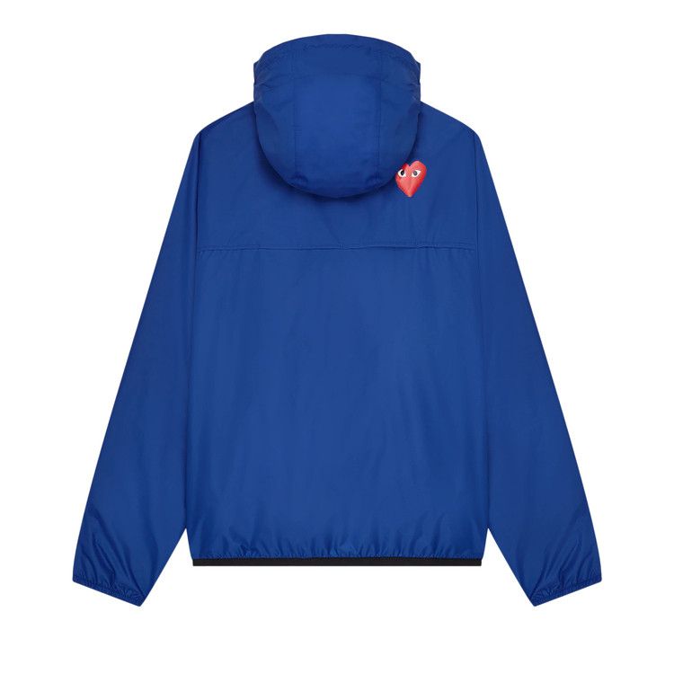 Comme des Garçons PLAY x K-Way Half-Zip Packable Jacket 'Blue'
