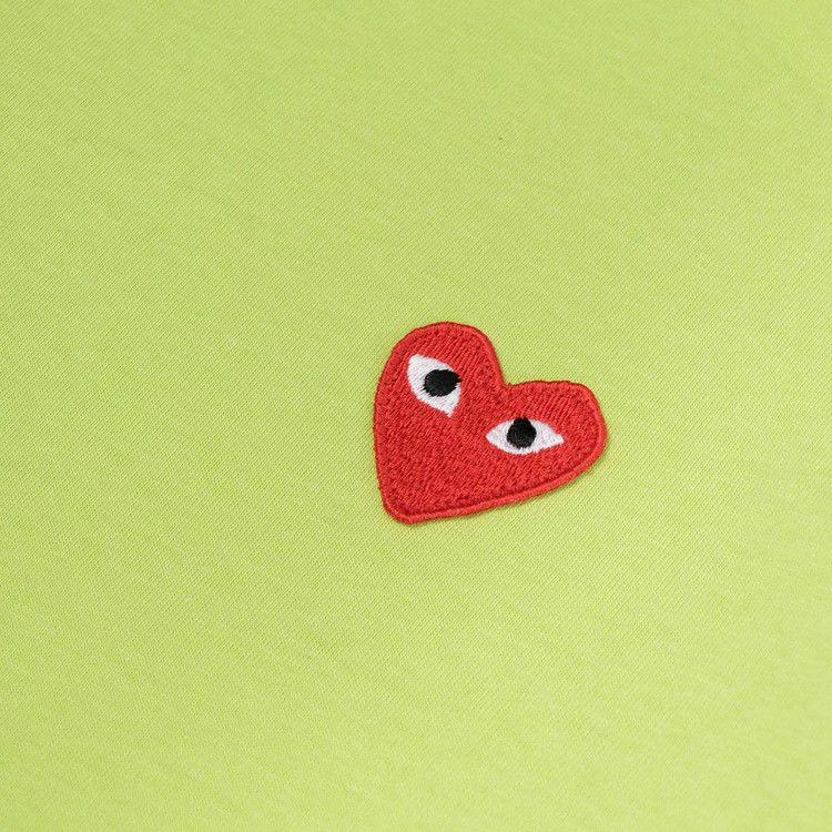 Comme des Garçons PLAY Mini Heart Solid Tee 'Green'