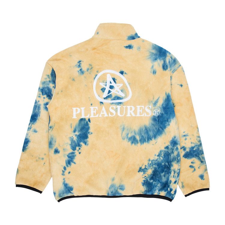 Pleasures Caffeine Polar Fleece Quarter Zip 'Tan'