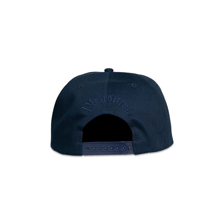 Pleasures Chrome Snapback 'Navy'