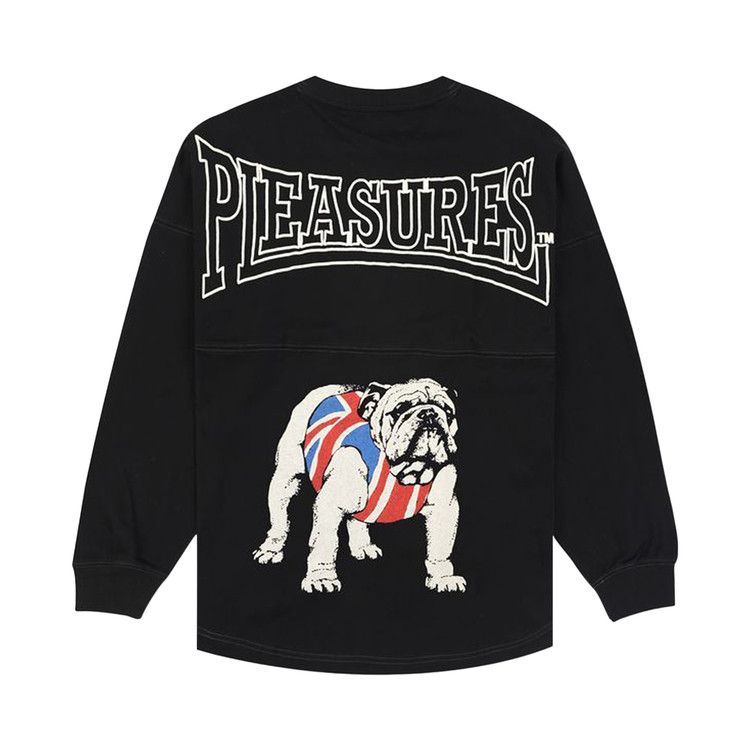 Pleasures Bulldog Heavyweight Long-Sleeve 'Black'