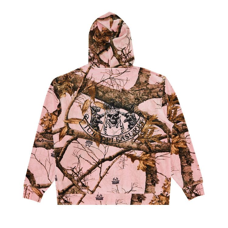 Pleasures RealTree Velour Hoodie 'Pink Camo'