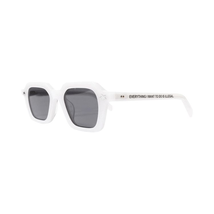 Pleasures Era Sunglasses 'Milk'